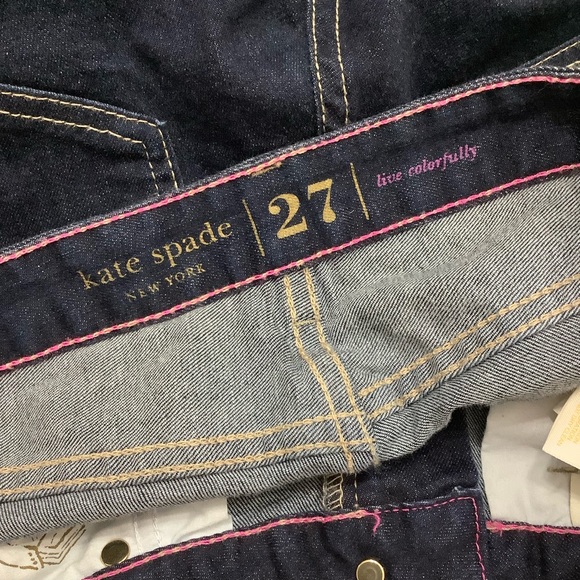 Kate Spade Broome Street Skinny Jeans Dark Wash - Picture 6 of 9